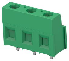 BUCHANAN - TE CONNECTIVITY 282845-3 TB, WIRE TO BRD, R/A, 3WAY, 12AWG