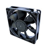 NMB TECHNOLOGIES 08020SA-12M-EA-00 DC AXIAL FAN, BALL, 39.9CFM, 0.13A, 12V
