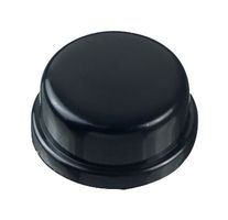 APEM U5552 SWITCH CAP, BLACK, TACTILE