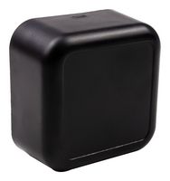 CAMDENBOSS CBRS03SBK ROOM SENSOR ENCLOSURE, SOLID, ABS, BLACK