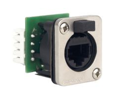 AMPHENOL SINE/TUCHEL RJXS8FD5I RJ45 CONNECTOR, JACK, 1PORT, PANEL