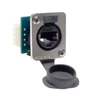 AMPHENOL SINE/TUCHEL RJXS8FG5110 RJ45 CONNECTOR, JACK, 1PORT, PANEL