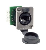 AMPHENOL SINE/TUCHEL RJXS8FG6I RJ45 CONNECTOR, JACK, 1PORT, PANEL