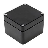 HAMMOND 1590ZGRP081BK ENCLOSURE, WALL, BLK, PET FIBRE GLASS