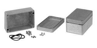 HAMMOND 1590Z163GY ENCLOSURE, MULTIPURPOSE, ALUMINIUM, GREY