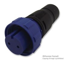 BULGIN LIMITED PX0410/02S/5560 CIRCULAR CONNECTOR, RCPT, 2P, SKT, CABLE