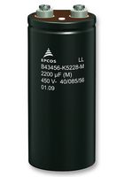 TDK B43713E2278M000 CAP, ALU ELEC, 2700UF, 250V, SCREW