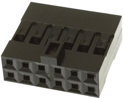 AMPHENOL COMMUNICATIONS SOLUTIONS 69176-012LF CONNECTOR HOUSING, RCPT, 12POS, 2.54MM