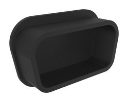 AMPHENOL COMMUNICATIONS SOLUTIONS 70523BLF DUST CAP, 9POS, POLYPROPYLENE