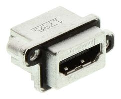 AMPHENOL COMMUNICATIONS SOLUTIONS MHDRA511M0 HDMI CONN, RCPT, 19POS, PANEL