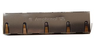 AMPHENOL COMMUNICATIONS SOLUTIONS RJHSE-5385-04 RJ45 CONN, R/A JACK, 8P8C, 4GANGED, TH