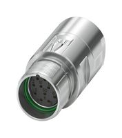 PHOENIX CONTACT 1629118 SENSOR CONNECTOR, M23, RCPT, 12POS/CABLE