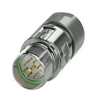PHOENIX CONTACT 1629121 SENSOR CONN, M23, PLUG, 9POS, CABLE