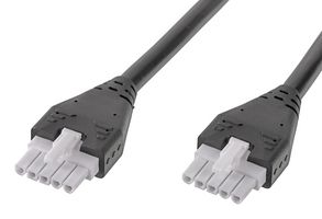 MOLEX 215330-0505 CABLE ASSY, 5P RCPT-RCPT, 500MM