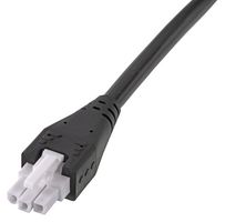 MOLEX 217159-0305 CABLE ASSY, 3P RCPT-FREE END, 500MM