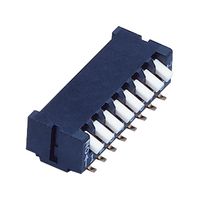 NIDEC COMPONENTS CFP-0812TB DIP SWITCH, PIANO, 8PST-NO, 0.1A/6V, SMD