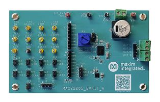 ANALOG DEVICES MAX22205EVKIT# EVAL KIT, DC BRUSHED MOTOR ROHS COMPLIANT: YES