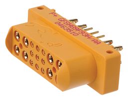 POSITRONIC GFSH624F3H/AA RECT PWR CONN, RCPT, 30POS, THT