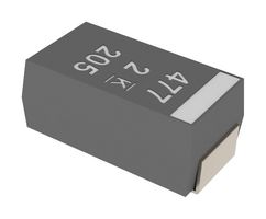 KEMET A700V477M002PTE009 CAP, 470UF, 2VDC, ALU ELEC SMD, POLYMER