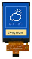 MIDAS DISPLAYS MDT0240A12SH-SPI LCD TFT MODULE, 2.4", 240 X 320P, RGB
