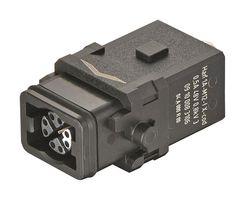 HARTING 09100083106 HEAVY DUTY INSERT, RCPT, 8POS, 0.5A