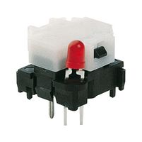 MARQUARDT 6425.3111 TACTILE SW, 0.1A, 28V, 70GF, TH, RED