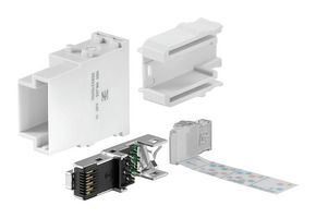 WEIDMULLER 2592210000 RJ45 MODULE, PLUG INSERT, 8POS, PLUG, 1A