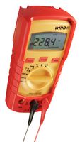 WIHA 45218 DIGITAL MULTIMETER, HH, TRMS RMS, 600V ROHS COMPLIANT: YES