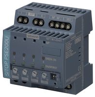 SIEMENS 6EP1961-2BA41. SELECTIVITY MODULE, 24VDC, 10A, DIN RAIL