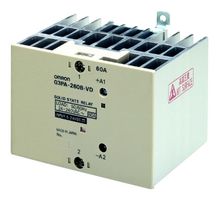 OMRON INDUSTRIAL AUTOMATION G3PA-260B-VD DC5-24 SOLID STATE RELAY, 60A, 24VAC-240VAC