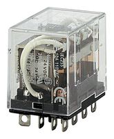 OMRON INDUSTRIAL AUTOMATION LY4I4N 24AC POWER RELAY, 4PDT, 24V, 10A, SOCKET