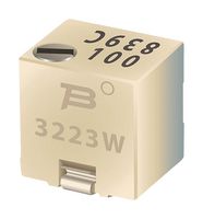 BOURNS 3223W-1-202E TRIMMER POTENTIOMETER, 2KOHM, 0.125W