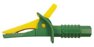 MULTICOMP PRO MP770920 CROCODILE CLIP, YELL/GRN, 25MM, 600V
