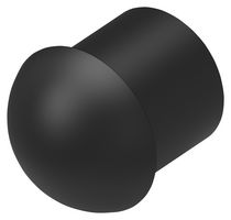TE CONNECTIVITY - ENTRELEC 1SNG610045R0000 DOME PLUG, SIZE 20, PA6, 19.9MM, BLACK ROHS COMPLIANT: YES