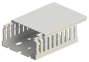ENTRELEC - TE CONNECTIVITY 1SET411110R0000 WIRING DUCT, PC/ABS, 80MMX60MM, GREY