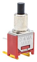 E-SWITCH 800SP9B6M6RE PB SWITCH, SPST-NO-DM, OFF-ON, 20V ROHS COMPLIANT: YES