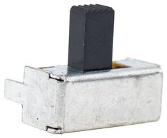 E-SWITCH EG1206A SLIDE SWITCH, SPDT, 0.2A, 30VDC, THT