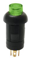 E-SWITCH LP1OA1AG PB SW, SPST-NO-DM, 0.1A, 30V/PANEL MOUNT