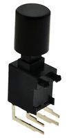E-SWITCH PB400OAQR1BLK PUSHBUTTON SW, DPST-NO-DM, 3A/30V, RA TH ROHS COMPLIANT: YES