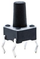 E-SWITCH TL1105BF160Q TACTILE SW, SPST-NO-DM, 0.05A/12V, 160GF