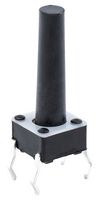 E-SWITCH TL1105YF160Q TACTILE SW, SPST-NO-DM, 0.05A/12V, 160GF