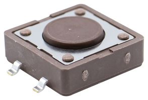 E-SWITCH TL3300DF160Q TACTILE SW, SPST-NO-DM, 0.05A/12V, 160GF