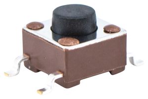 E-SWITCH TL3301AF160QG TACTILE SW, SPST-NO-DM, 0.05A/50V, 160GF