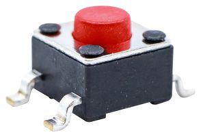 E-SWITCH TL3305AF260QG TACTILE SWITCH, 0.05A, 12VDC, SMD, 260GF ROHS COMPLIANT: YES