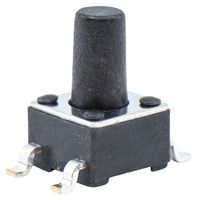 E-SWITCH TL3305CF160QG TACTILE SWITCH, 0.05A, 12VDC, SMD, 160GF ROHS COMPLIANT: YES