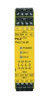 PILZ 777302 SAFETY RELAY, 3PST/SPST, 240V, DIN RAIL