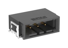 TE CONNECTIVITY - ERNI 284052-E CONN, R/A PLUG, 3POS, 1ROW, 2.54MM, SMT
