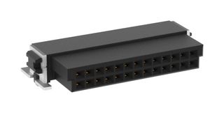 TE CONNECTIVITY - ERNI 154741-E CONN, R/A RCPT, 26POS, 2ROW, 1.27MM, SMT