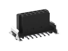 TE CONNECTIVITY - ERNI 154805-E CONN, RCPT, 12POS, 2ROW, 1.27MM, SMT