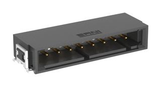 TE CONNECTIVITY - ERNI 284121-E CONN, R/A PLUG, 8POS, 1ROW, 2.54MM, SMT